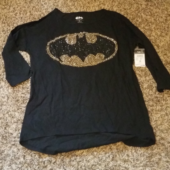 Rhinestone Batman top - Picture 1 of 1